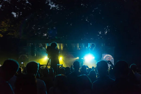 바이에른 레겐스부르크 2019년 30일 레겐스부르크 축제에서 그라이저 스피츠에서 리바이벌 밴드의 — 스톡 사진