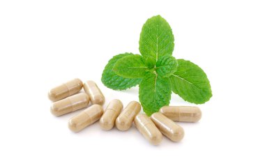 bitkisel tıp yakın çekim üzerinde beyaz adam