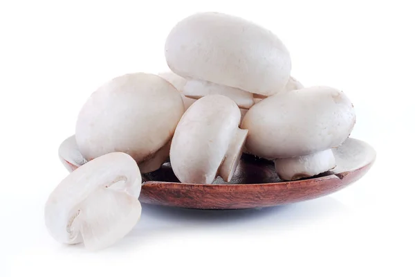 Champignon Isolerad Vit Bakgrund — Stockfoto