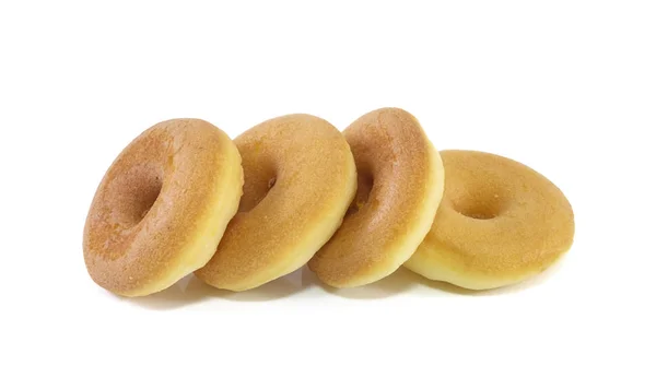 Donuts Kuchen Isoliert Auf Weißem Hintergrund — Stockfoto