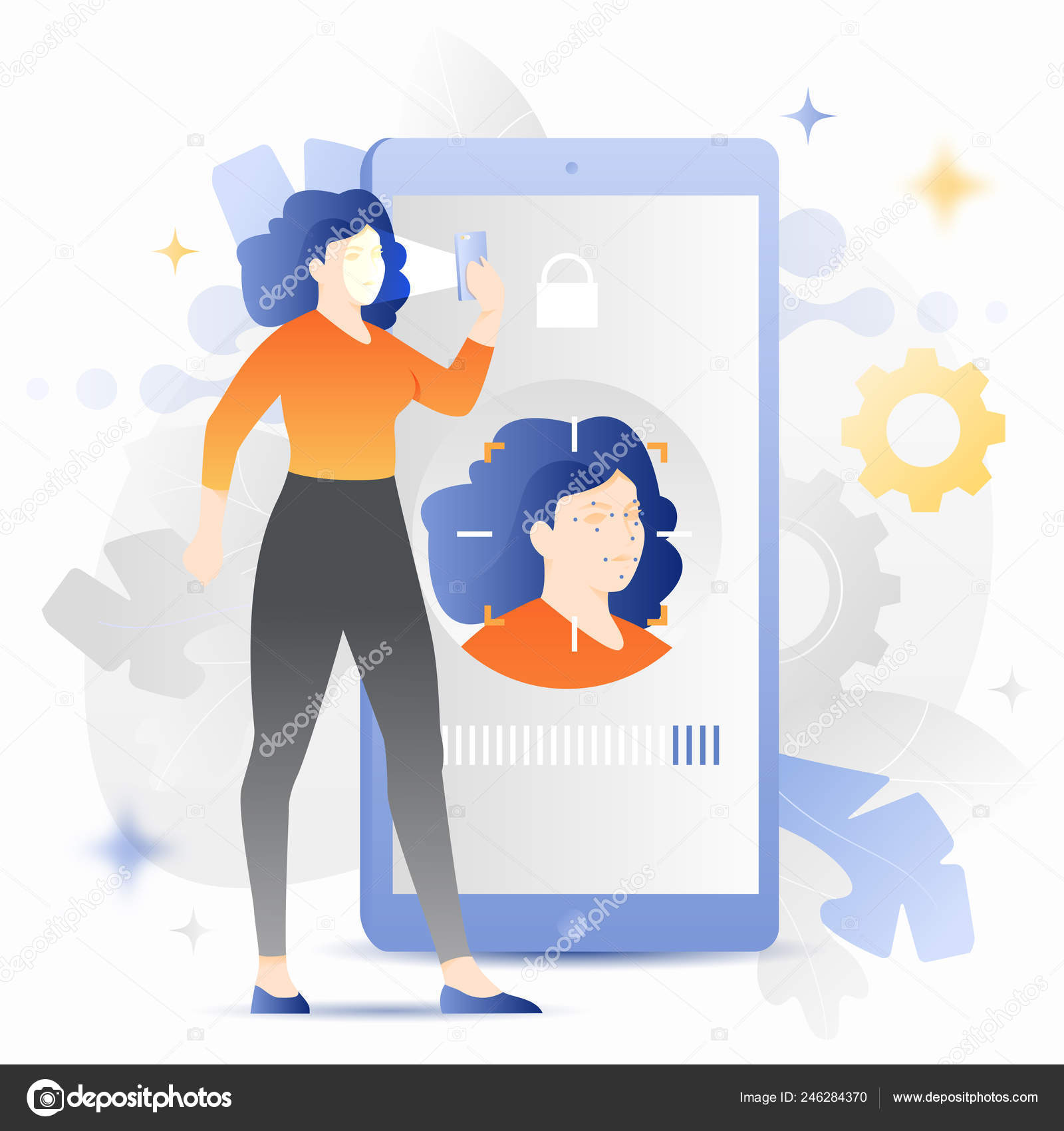 スマートフォン 生体認証ストックベクター ロイヤリティフリースマートフォン 生体認証イラスト Depositphotos スマートフォン 生体認証ストックベクター ロイヤリティフリースマートフォン 生体認証イラスト Depositphotos