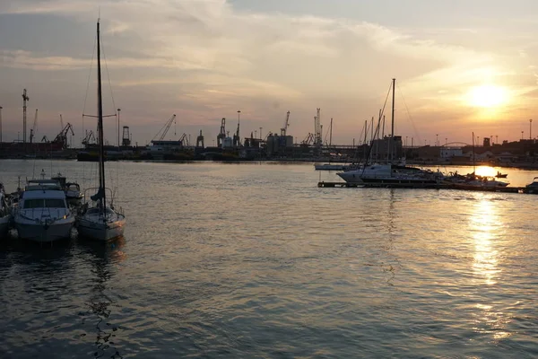 Sunset in Taranto, Apulia, South Italy