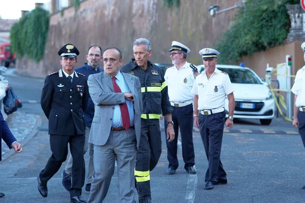 Roma Itália Setembro 2018 Alberto Bonisoli Ministro Patrimônio Cultural Italiano — Fotografia de Stock