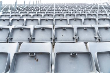 Boş katmanlı Stadyumu tribünde