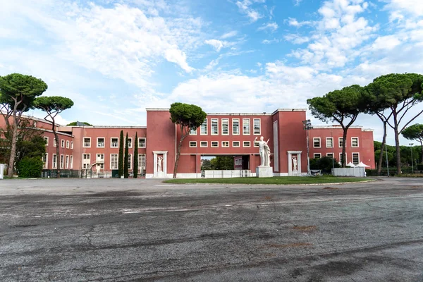 Roma Itália Setembro 2018 Exterior Foro Italico Anteriormente Foro Mussolini — Fotografia de Stock