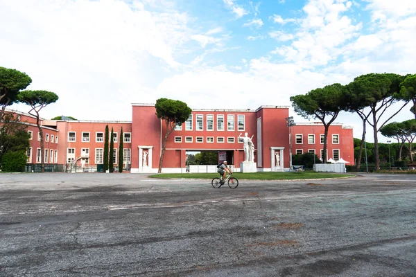 Roma Itália Setembro 2018 Exterior Foro Italico Anteriormente Foro Mussolini — Fotografia de Stock