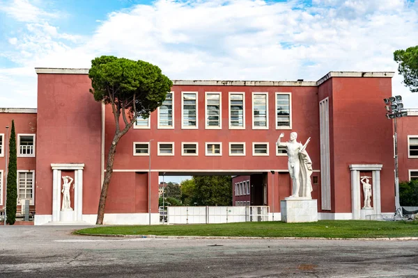 Řím Itálie Září 2018 Exteriér Foro Italico Dříve Foro Mussolini — Stock fotografie