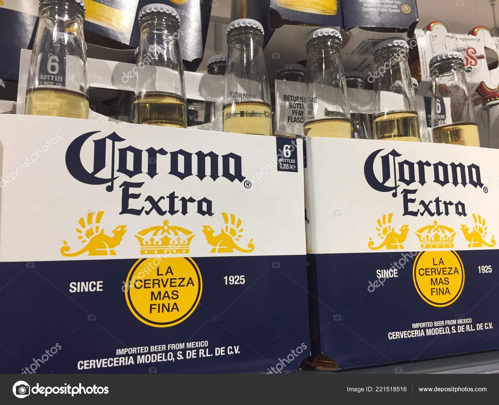 Berlin Germany October 2018 Corona Beer Bottles Sale Corona Extra Stock Editorial Photo C Info Cineberg Com 221518516