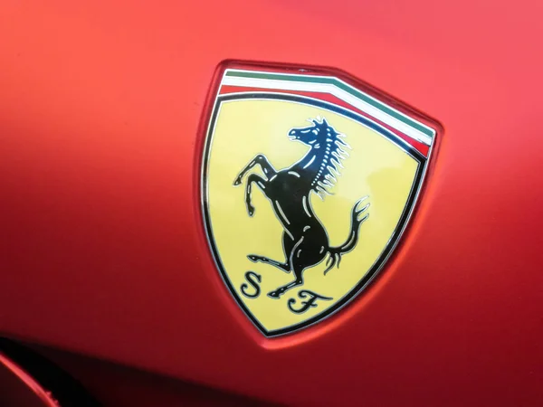 Berlin Germany September 2018 Ferrari Gtc4Lusso Powerful Sporty Car Ferrari — Stock Photo, Image