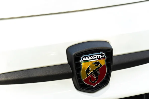 Roma Italia Septiembre 2018 Abarth Car Abarth Spa Fabricante Automóviles — Foto de Stock