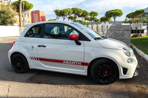 Rome Italy September 2018 Abarth Car Abarth Spa Racing Car — Stock Photo, Image