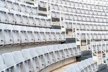 Boş katmanlı Stadyumu tribünde