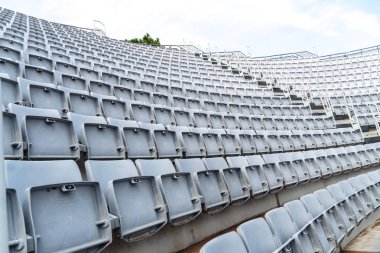 Boş katmanlı Stadyumu tribünde