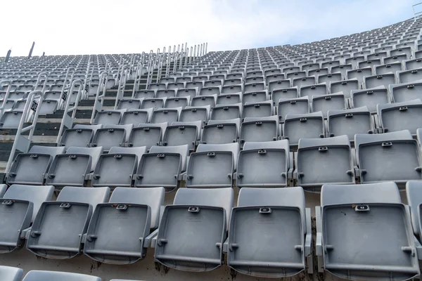 Boş katmanlı Stadyumu tribünde