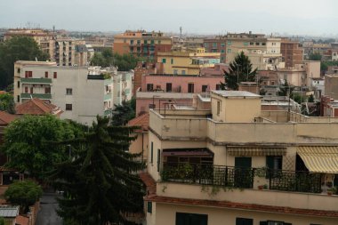 Roma çatılarına Panoraması