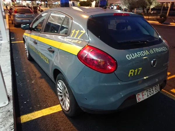 Rome Italy November 2018 Italian Financial Guard Car Guardia Finanza — Stock Photo, Image