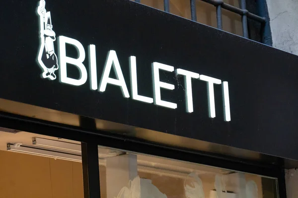 Verona Italia Septiembre 2018 Bialetti Store Fundada Italia 1919 Compañía — Foto de Stock