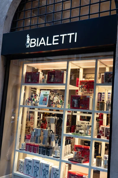 Verona Italia Septiembre 2018 Bialetti Store Fundada Italia 1919 Compañía — Foto de Stock