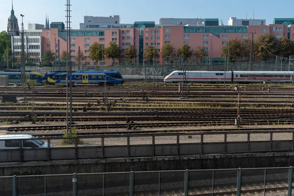 Berlin Deutschland August 2018 Eis Intercity Express Hochgeschwindigkeitszug Und Andere — Stockfoto