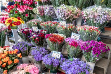 Buket ve çiçek satışı için demet