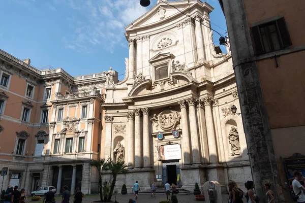 이탈리아 2017 2018 Crocifisso 콜로의 마르첼로 코르소 교회의 바깥에서 그리스도를 — 스톡 사진