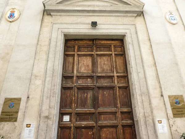 Roma Italia Agosto 2018 Fachada Exterior Del Santissimo Sudario All — Foto de Stock