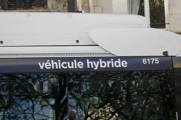 Paris França Março 2019 France Mobilits Mobilits Bus Autoridade Organizadora — Fotografia de Stock