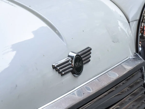 Берлин Германия Июня 2018 Конвертируемый Автомобиль Mini Cooper Представленный 1969 — стоковое фото