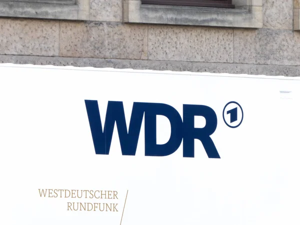 Berlin Deutschland Juni 2018 Wdr Logo Der Westdeutsche Rundfunk Kln — Stockfoto