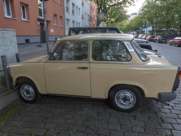 Berlim Alemanha Maio 2018 Trabant Carro Automóvel Produzido 1957 1990 — Fotografia de Stock