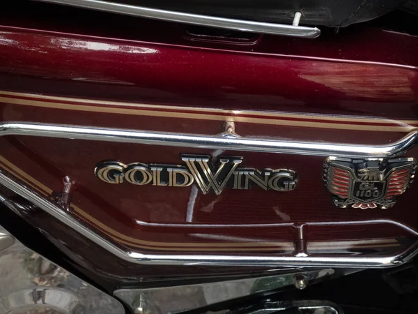 Βερολίνο Γερμανία Μαΐου 2018 Honda Gold Wing Περιοδεία Μοτοσικλέτας Gl1100 — Φωτογραφία Αρχείου