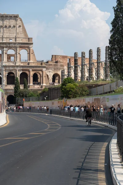 Dei Fori Imperiali Roma Itália — Fotografia de Stock