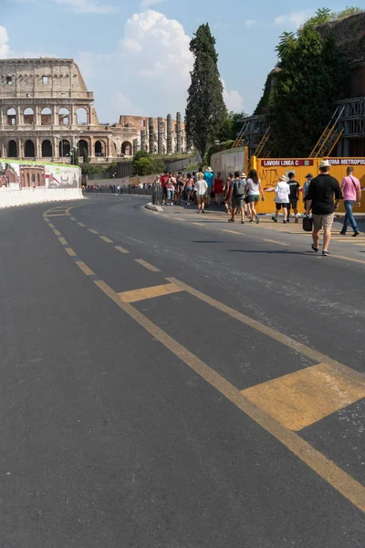 Dei Fori Imperiali Roma Itália — Fotografia de Stock