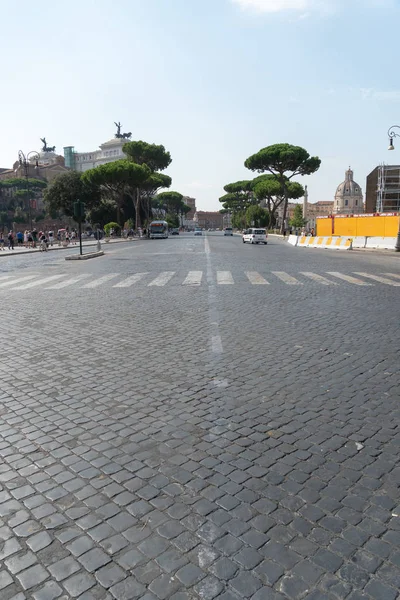 Dei Fori Imperiali Roma Italia — Foto de Stock