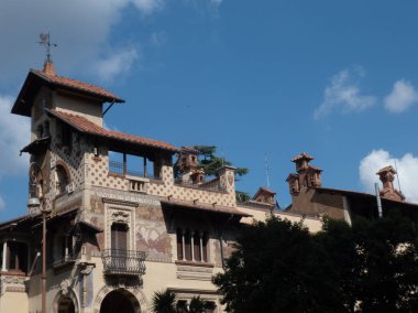 Copped, Roma, İtalya, kaprisli yerleşim bölgesi parioli mahalle de mimar Gino Copped saraylar ve binalar oluşan tarafından tasarlanan gizli