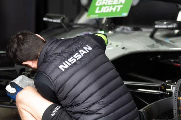 Berlin Almanya Mayıs 2019 Abb Fia Formula Şampiyonası Nda Nissan — Stok fotoğraf