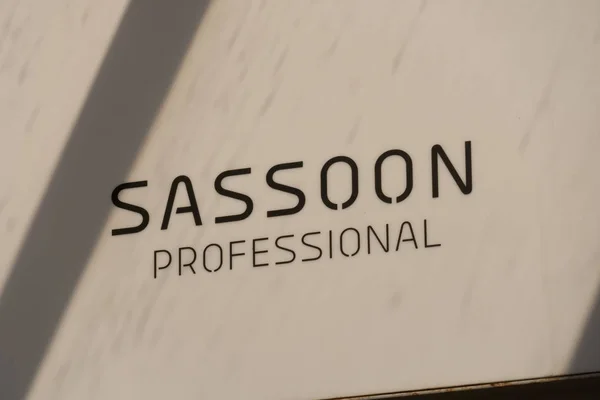 Berlín Německo Června 2019 Značka Sassoon Professional Péče Vlasy — Stock fotografie