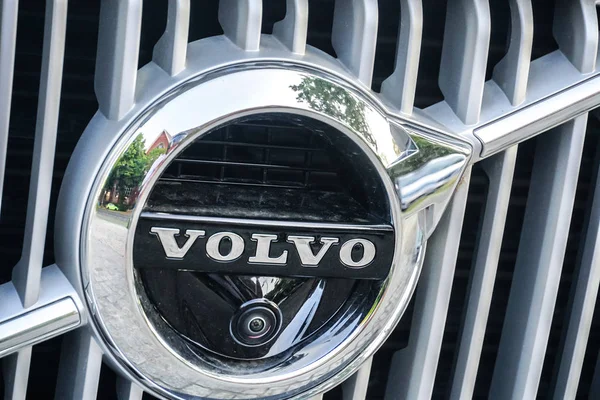 Berlin Niemcy Czerwca 2019 Emblemat Samochodowy Volvo Volvo Group Szwedzka — Zdjęcie stockowe