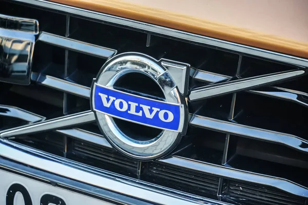 Берлин Германия Июня 2019 Года Эмблема Автомобиля Volvo Volvo Group — стоковое фото