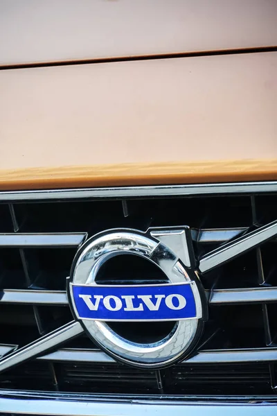 Berlin Niemcy Czerwca 2019 Emblemat Samochodowy Volvo Volvo Group Szwedzka — Zdjęcie stockowe