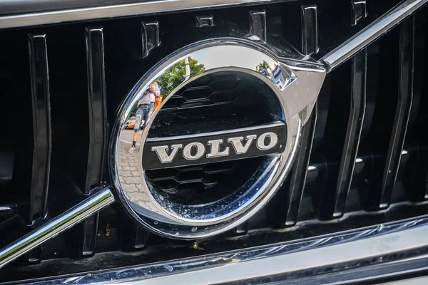 Berlin Tyskland Juni 2019 Volvo Car Emblem Volvo Group Ett — Stockfoto