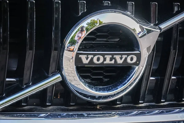 Berlim Alemanha Junho 2019 Volvo Carro Emblema Volvo Group Uma — Fotografia de Stock