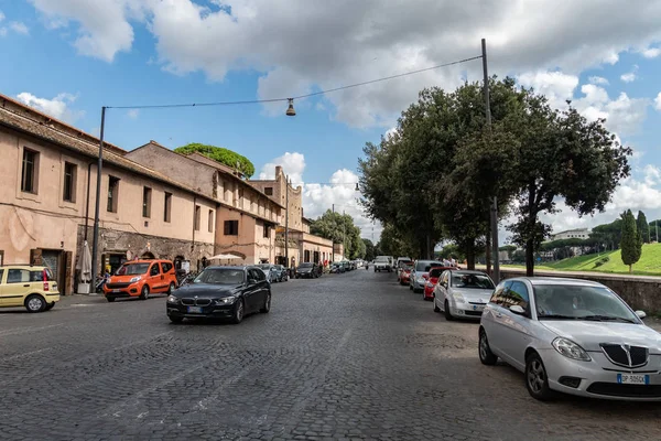 Roma Italia Septiembre 2018 Vista Dei Cerchi Calle Lado Norte — Foto de Stock