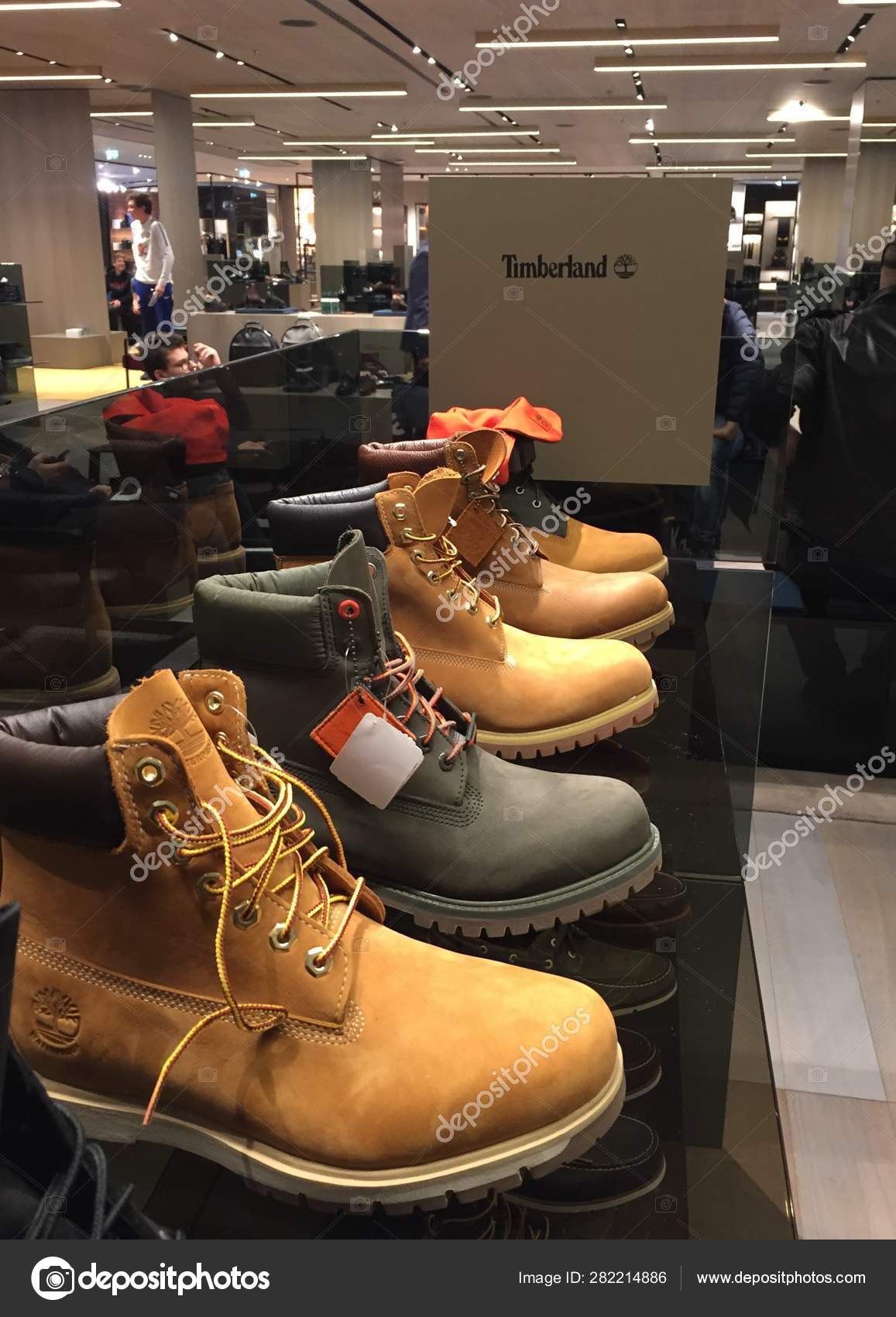 Berlin Germany October 2018 Timberland