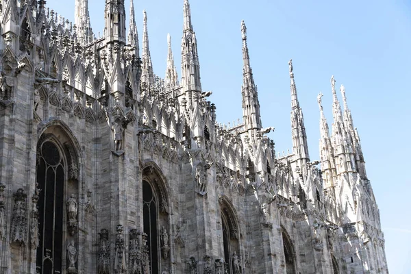 Milan Katedrála Svatého Marie Nativity Santa Maria Nascente Sídlo Arcibiskupa — Stock fotografie