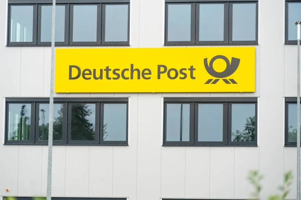 Berlin Deutschland Juli 2019 Logistikzentrum Der Deutschen Post Mit Hauptsitz — Stockfoto
