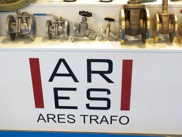 Berlino Germania Giugno 2018 Firma Dell Azienda Turca Ares Trafo — Foto Stock
