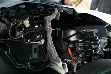Formula E elektrikli otomobil motor dişli, detay