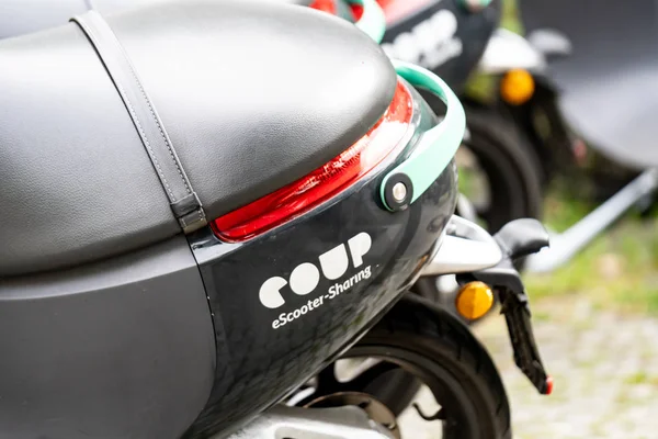 Berlin Germany May 2019 Coup Electric Scooter Sharing German Electronic — Stock Photo, Image