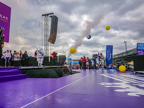 Berlin Almanya Mayıs 2019 Brezilyalı Profesyonel Yarış Pilotu Lucas Tucci — Stok fotoğraf